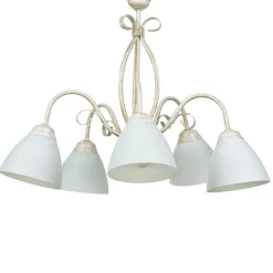 Lamkur Hängelampe Shabby Weiß Rustikal Esstisch Leuchte< Hängelampen|Esszimmer Lampen