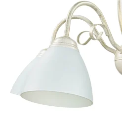 Lamkur Hängelampe Shabby Weiß Rustikal Esstisch Leuchte< Hängelampen|Esszimmer Lampen