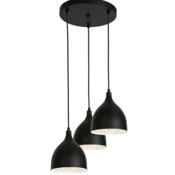 Wohnzimmerlampen|Esszimmer Lampen*Luminex Hängelampe Skandinavisch Modern aus Metall 3