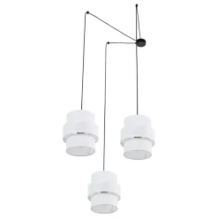 TK Lighting Hängelampe Stoff E27 B: max. 4 m verstellbar 3-flammig< Hängelampen|Esszimmer Lampen