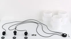 TK Lighting Hängelampe Stoff E27 B: max. 4 m verstellbar 3-flammig< Hängelampen|Esszimmer Lampen