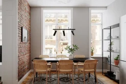 By Rydéns Hängelampe verstellbar L: 80 cm H: max. 140 cm Schwarz 3x GU10< Hängelampen|Wohnzimmerlampen