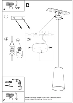 Sollux Hängelampe Weiß Ø 16 cm Keramik bemalbar E27 TUPA< Hängelampen|Esszimmer Lampen