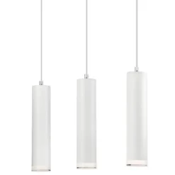 Hängelampen|Esszimmer Lampen*Lamkur Hängelampe Weiß Aluminium Modern Esstisch Leuchte