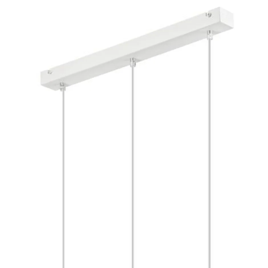 Hängelampen|Esszimmer Lampen*Lamkur Hängelampe Weiß Aluminium Modern Esstisch Leuchte