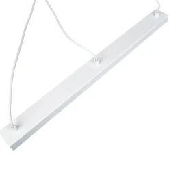 Hängelampen|Esszimmer Lampen*Luminex Hängelampe Weiß E27 Retro Design 3 flammig