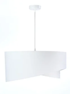 BPS Koncept Hängelampe Weiß Flieder rund Ø50cm Esstisch< Hängelampen|Esszimmer Lampen