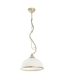 Jupiter Hängelampe Weiß Glas Ø30cm Esstisch Wohnzimmer< Hängelampen|Esszimmer Lampen