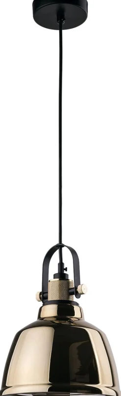 Hängelampen|Esszimmer Lampen*Nowodvorski Hängelampe ZERO in Gold Glas Esstisch Lampe