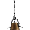 Industrie Lampen|Vintage Lampen*Masterlight Hängeleuchte ANTIK BRASS Ø48,5cm