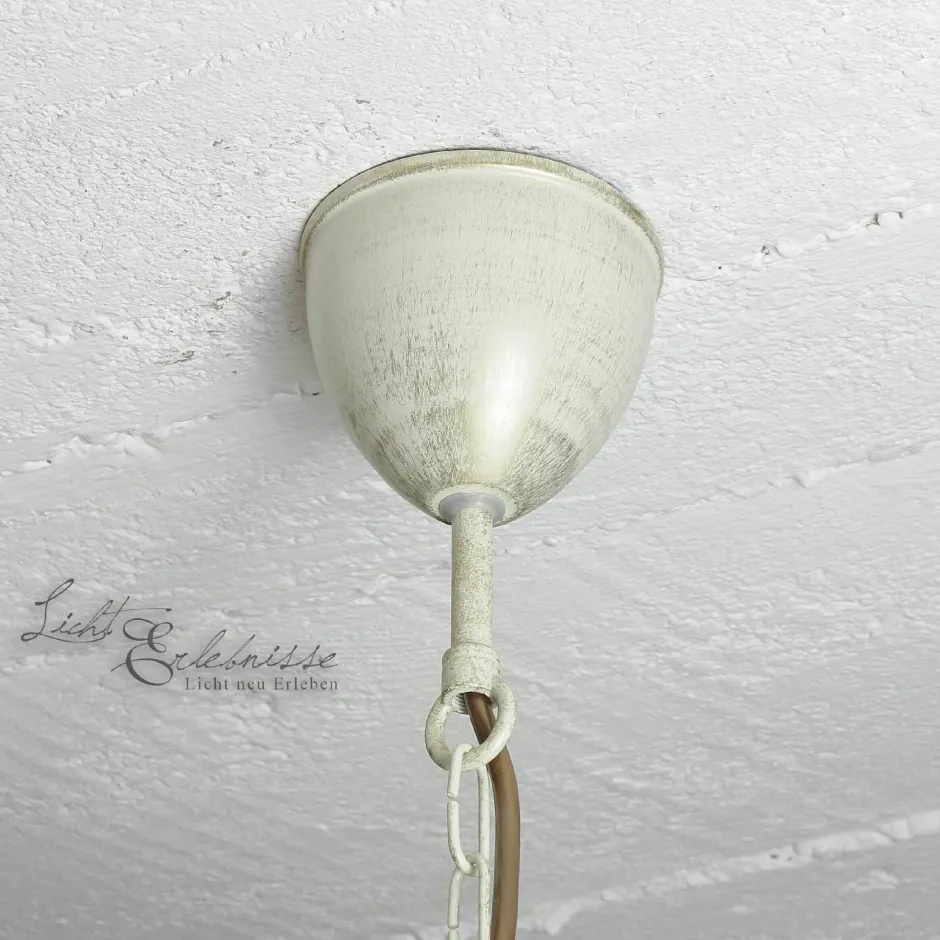 Hängelampen|Esszimmer Lampen*Luminex Hängeleuchte AURORA WHITE Ø74cm 5-flmg