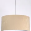Hängelampen|Esszimmer Lampen*BPS Koncept Hängeleuchte AYLMER Beige Weiß Retro rund Esstisch