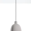 Wohnzimmerlampen|Betonlampen*Sollux Hängeleuchte Beton Ø 28 cm Modern Grau E27 verstellbar