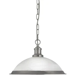 Hängelampen|Moderne Lampen*Searchlight Hängeleuchte BISTRO in Silber