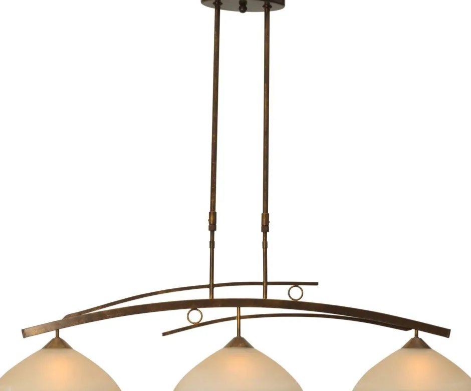 Masterlight Hängeleuchte BOLZANO in Braun Patina 3-flmg< Hängelampen|Esszimmer Lampen