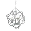 Searchlight Hängeleuchte Chrom 3x E14 B: 48 cm Metall Modern HANNAH< Hängelampen|Bürolampen
