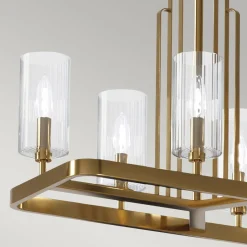 Hängelampen|Bürolampen*Elstead Hängeleuchte Esstisch 113,7 cm lang groß Jugendstil