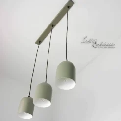 Luminex Hängeleuchte Esstisch 3-flammig Grau E27 verstellbar< Hängelampen|Esszimmer Lampen