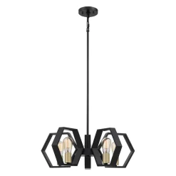 Hängelampen|Bürolampen*Elstead Hängeleuchte Esstisch Metall 63,6 cm breit H: max. 115,4 cm