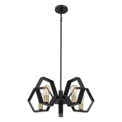 Hängelampen|Bürolampen*Elstead Hängeleuchte Esstisch Metall 63,6 cm breit H: max. 115,4 cm