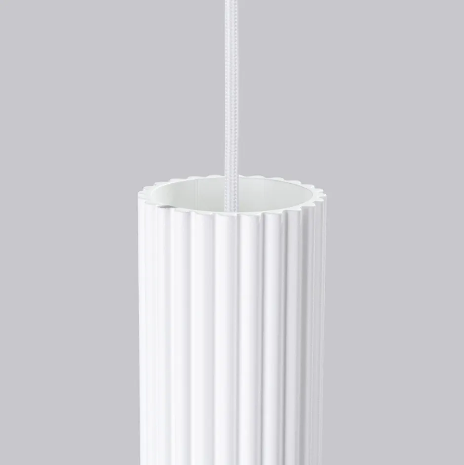 Sollux Hängeleuchte 3-flammig GU10 B: 45 cm schmal Weiß Modern< Hängelampen|Wohnzimmerlampen
