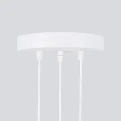 Sollux Hängeleuchte 3-flammig GU10 Modern B: 19,5 cm Weiß BERTA< Wohnzimmerlampen|Metall Lampen