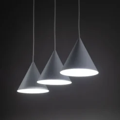 Hängelampen|Esszimmer Lampen*TK Lighting Hängeleuchte 3-flammig Metall L: 75 cm Weiß E27 CODY