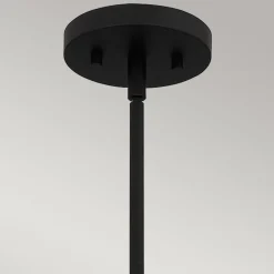 Elstead Hängeleuchte Glas Ø 30,2 cm H: max. 140,7 cm E27< Hängelampen|Wohnzimmerlampen