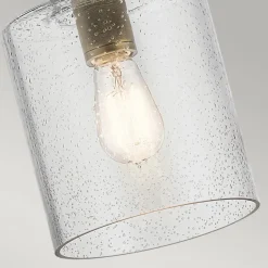 Elstead Hängeleuchte Glas 18 cm breit H: max. 141,6 cm verstellbar< Hängelampen|Bürolampen