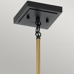 Elstead Hängeleuchte Glas 18 cm breit H: max. 141,6 cm verstellbar< Hängelampen|Bürolampen