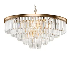 Maytoni Hängeleuchte Glas Metall E14 Ø 70 cm H: max. 120 cm< Hängelampen|Esszimmer Lampen