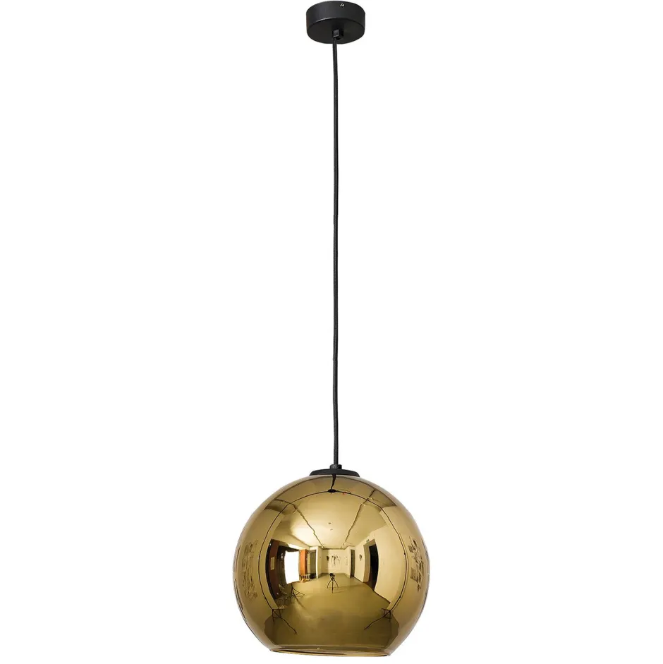 Glaslampen|Kugellampen*Nowodvorski Hängeleuchte Gold Kugel Decke Esstisch Lampe JARA