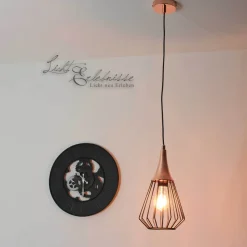 Hängelampen|Esszimmer Lampen*Rabalux Hängeleuchte in Kupfer