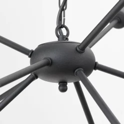 Nowodvorski Hängeleuchte in Schwarz Ø77cm 9-flmg< Hängelampen|Esszimmer Lampen