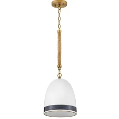 Hängelampen|Wohnzimmerlampen*Elstead Hängeleuchte Keramik E27 Ø 25,4 cm Retro Design