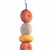 Wohnzimmerlampen|Keramiklampen*Ferroluce Hängeleuchte Keramik E27 Orange Gelb Sandgrau