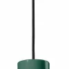 Esszimmer Lampen|Wohnzimmerlampen*Ferroluce Hängeleuchte Keramik E27 rund D: 8 cm Grün