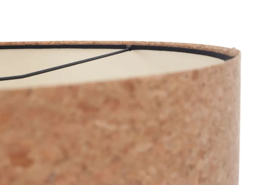 Hängelampen|Moderne Lampen*BPS Koncept Hängeleuchte Kork Ø 60 cm E27 Modern Boho Esstisch