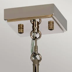 Hängelampen|Esszimmer Lampen*Elstead Hängeleuchte Kristall 4x E27 47 cm breit höhenverstellbar