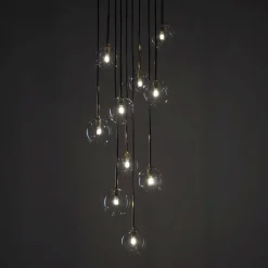 TK Lighting Hängeleuchte Kugel Metall Glas H: max. 145 cm verstellbar< Hängelampen|Esszimmer Lampen