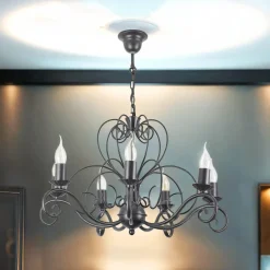 Luminex Hängeleuchte MAURO Ø62cm 7-flmg< Hängelampen|Esszimmer Lampen