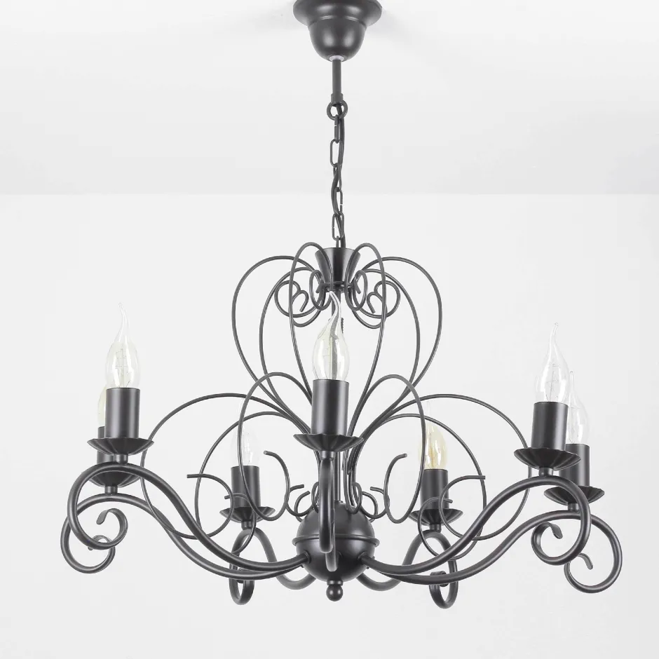 Luminex Hängeleuchte MAURO Ø62cm 7-flmg< Hängelampen|Esszimmer Lampen