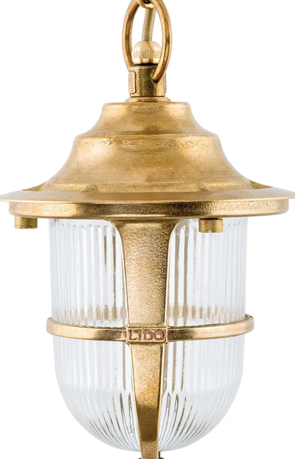 Metall Lampen|Messinglampen*Lido Hängeleuchte Messing außen IP54 verstellbar Ø16cm