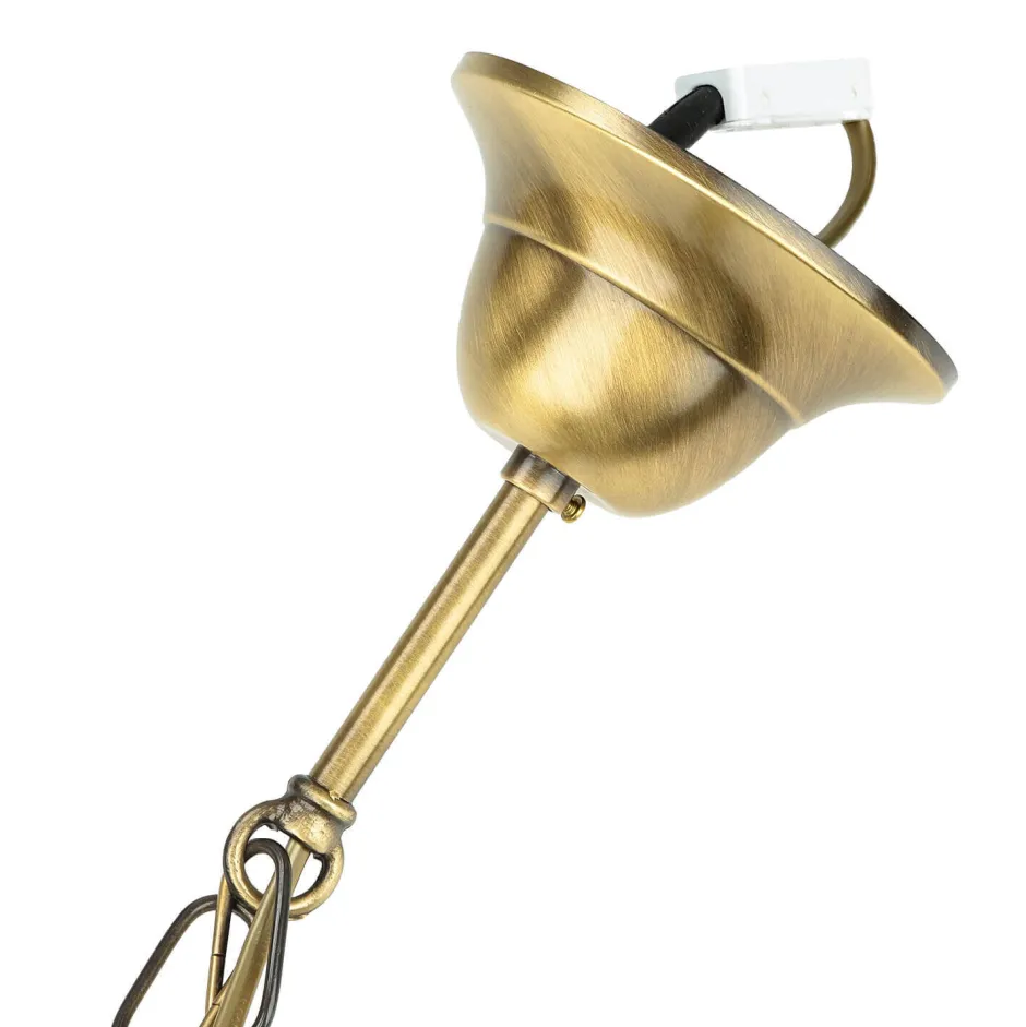 Hängelampen|Industrie Lampen*Giovanni Battista Hängeleuchte Messing E27 Ø 25 cm Vintage ALICE