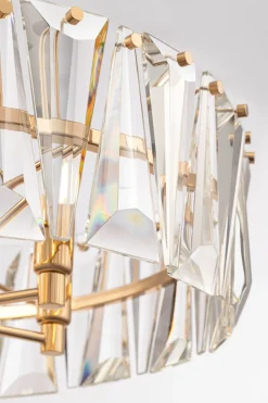 Hängelampen|Esszimmer Lampen*Maytoni Hängeleuchte Metall Ø 51,7 cm H: max. 66,8 cm in Gold