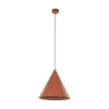 Hängelampen|Esszimmer Lampen*TK Lighting Hängeleuchte Metall Ø 32 cm H: max. 165 cm Rot Retro E27