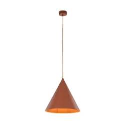 Hängelampen|Esszimmer Lampen*TK Lighting Hängeleuchte Metall Ø 32 cm H: max. 165 cm Rot Retro E27