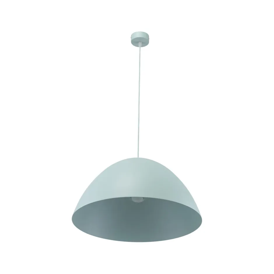 TK Lighting Hängeleuchte Metall Ø 50 cm H: max. 170 cm E27 Mint Grün< Hängelampen|Esszimmer Lampen