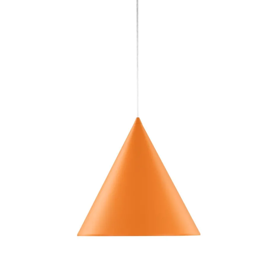 TK Lighting Hängeleuchte Metall Ø 32 cm H: max. 165 cm Orange E27< Hängelampen|Esszimmer Lampen