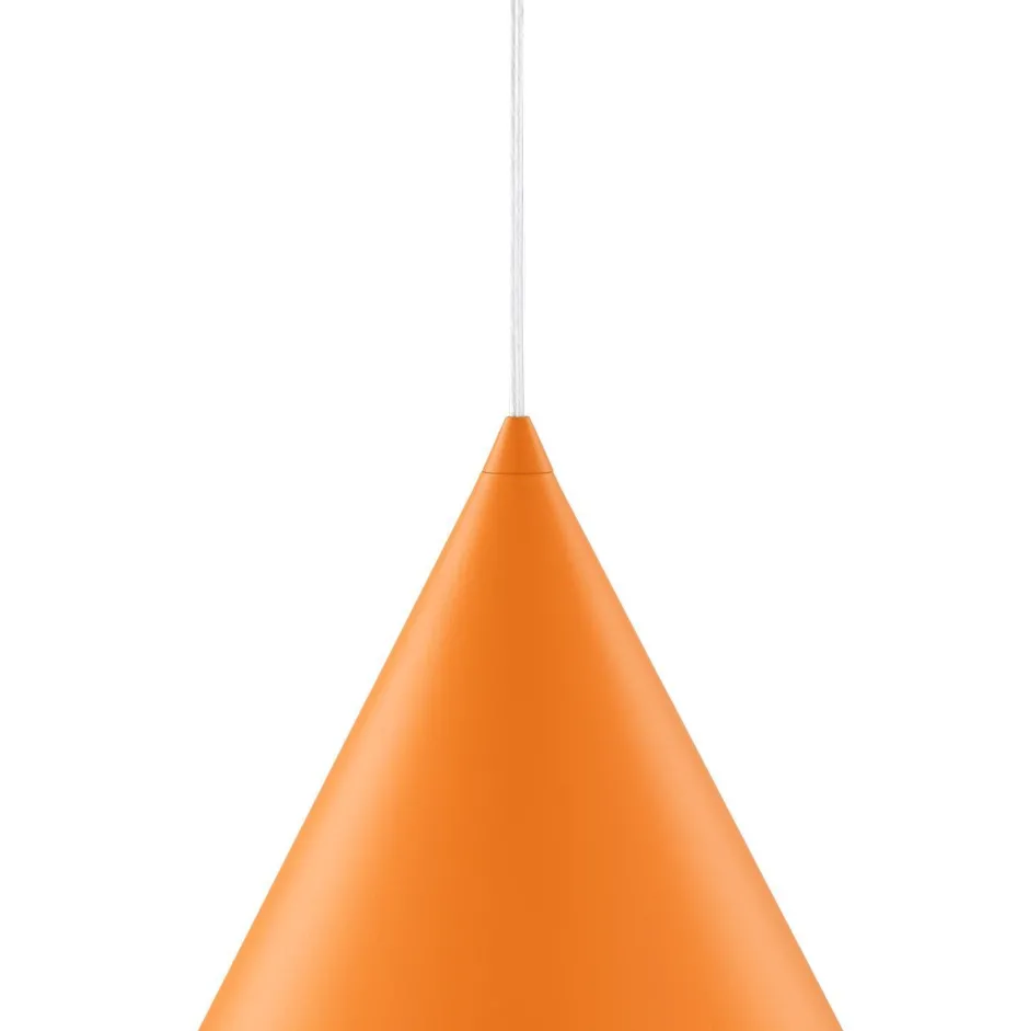 TK Lighting Hängeleuchte Metall Ø 32 cm H: max. 165 cm Orange E27< Hängelampen|Esszimmer Lampen